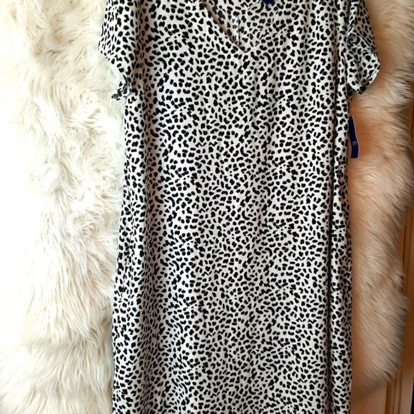 Apt 9‎ Leopard Look Shoft Dress L - Picture 1 of 4